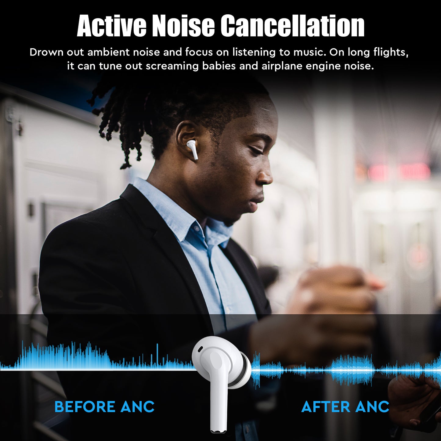RioBuds Noise Cancelling Earbuds