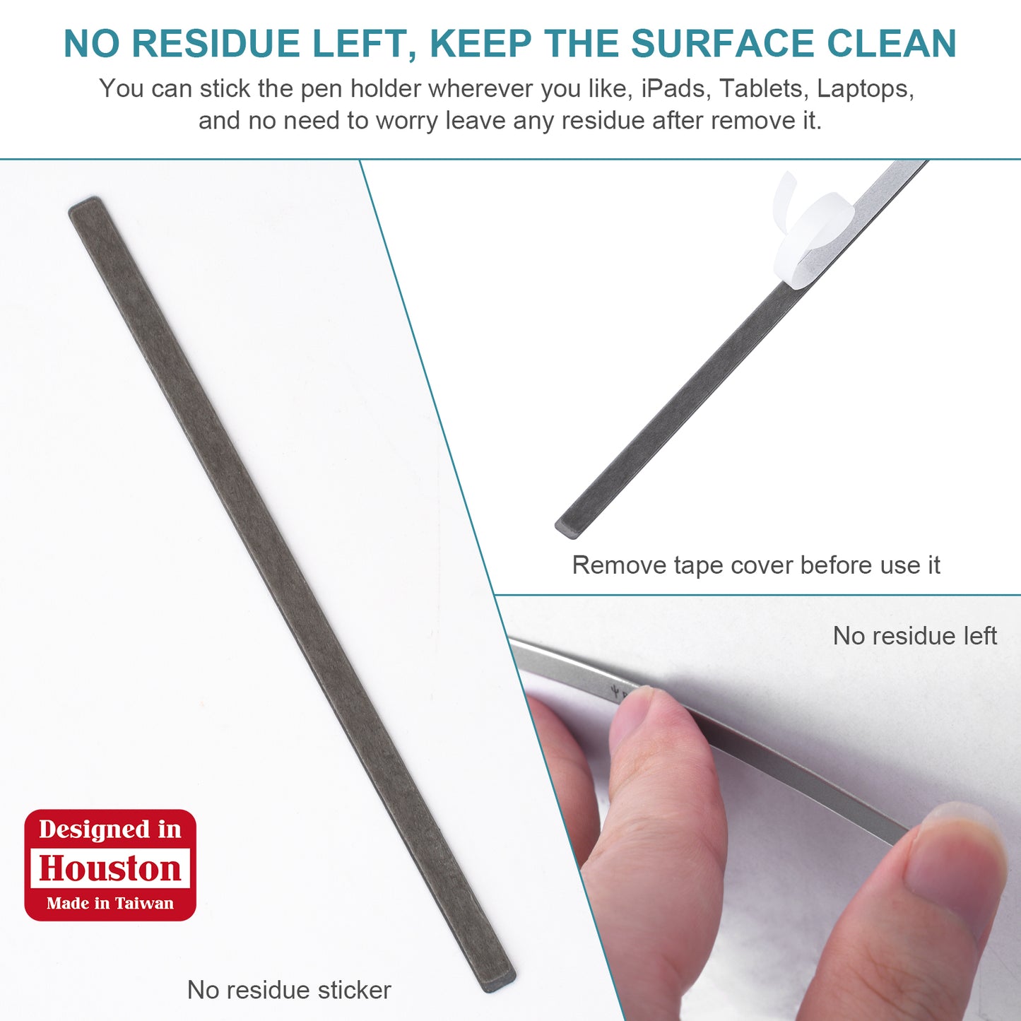 Stylus Attachable Metal Sticker