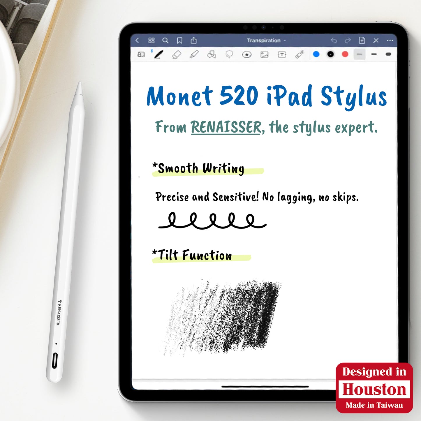 Monet 520 iPad stylus